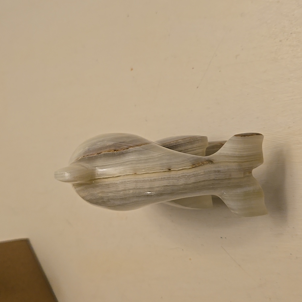 Cream Dolphin Figurine - Picture 5 of 5